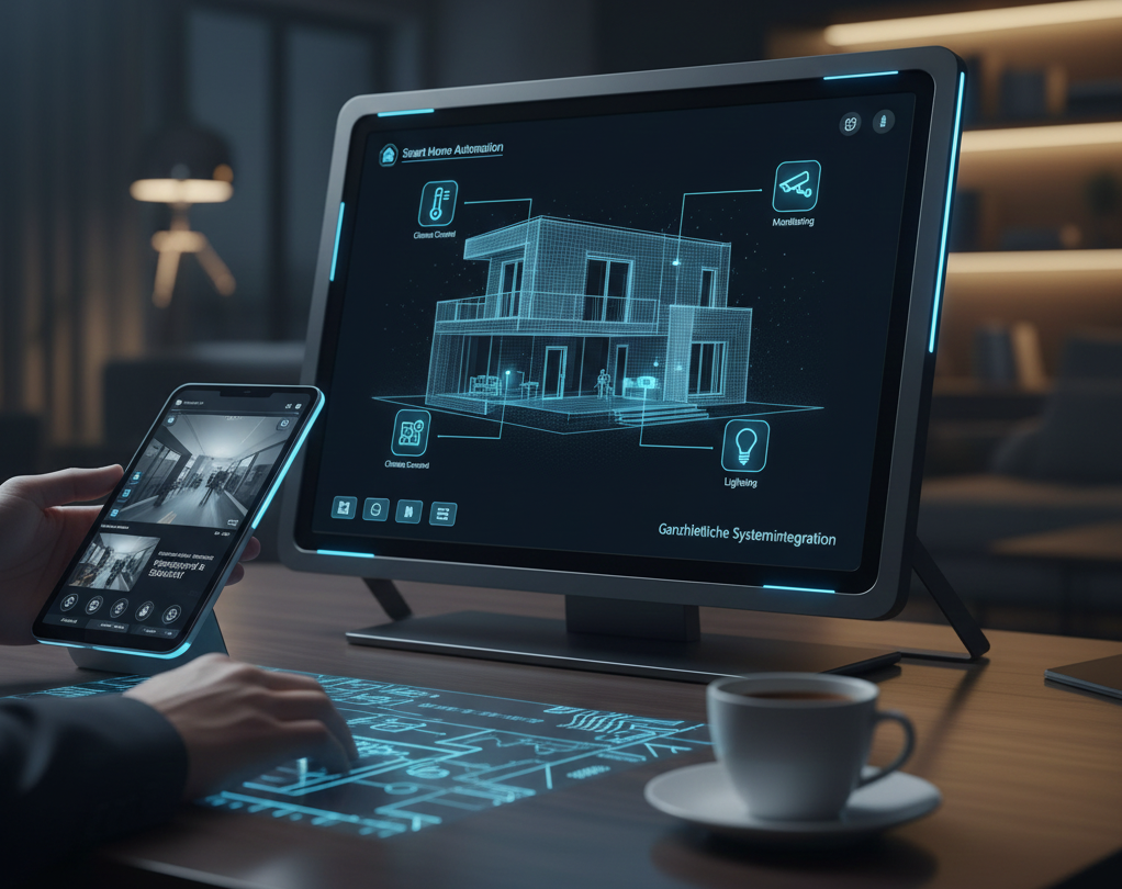 Intelligente Smart Home Systemintegration und Gebäudeautomation von 1x1 IT-Solutions